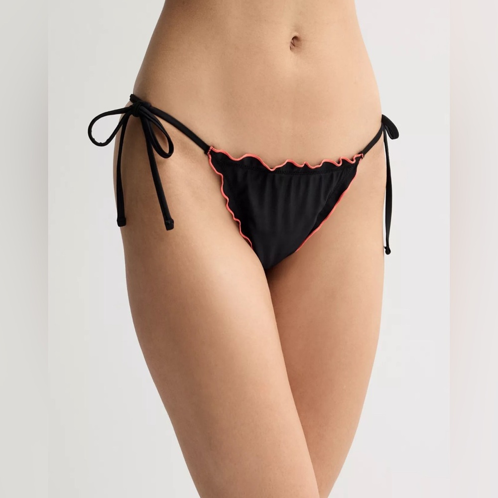 Ninety-Nine ☀️ NWT Merrow Edge Tie Side Hipster Swim Bottoms
